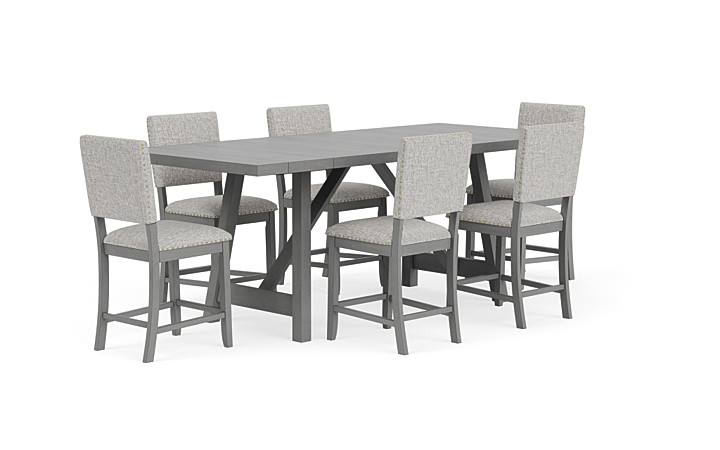 Counter height sales table for 6